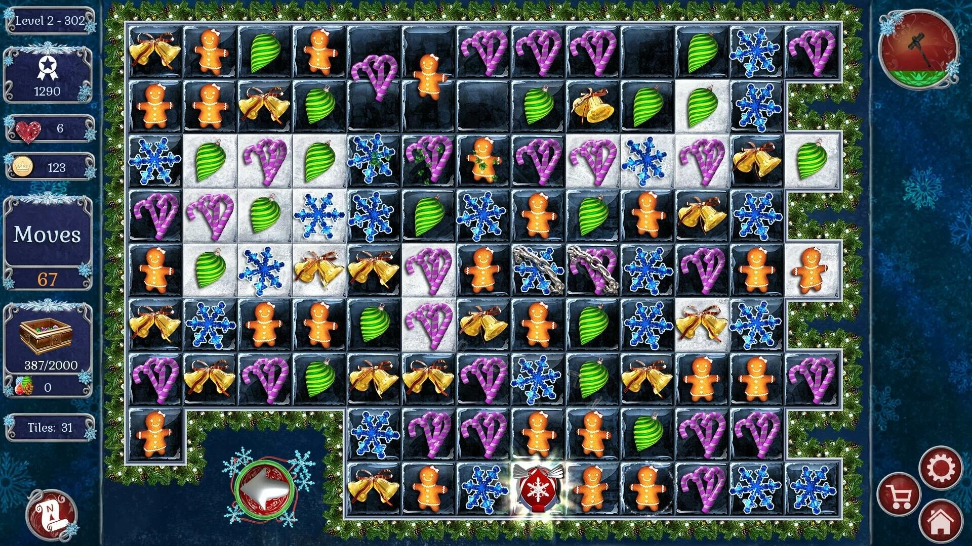 Изображение игры: Jewel Match Winter Wonderland 2 Collector's Edition