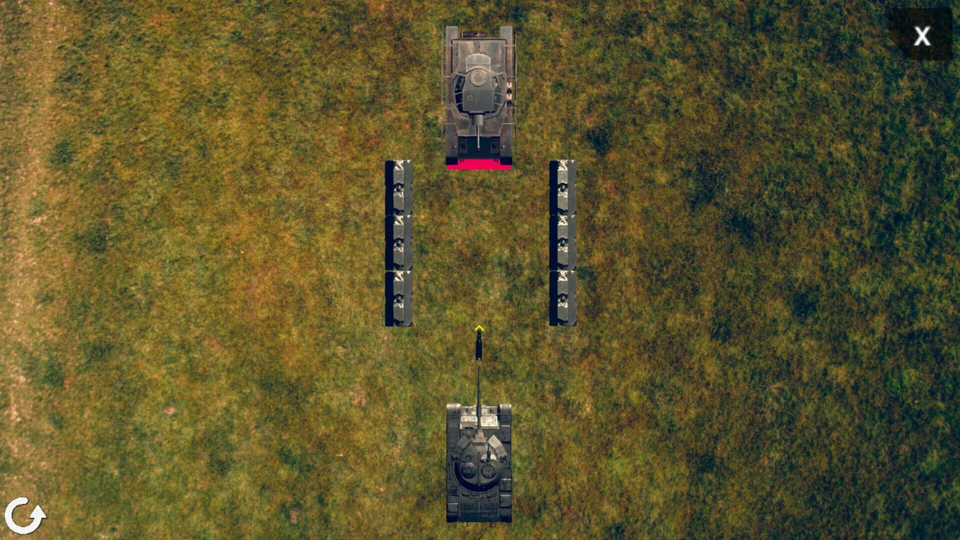 Изображение игры: Tanks Battle