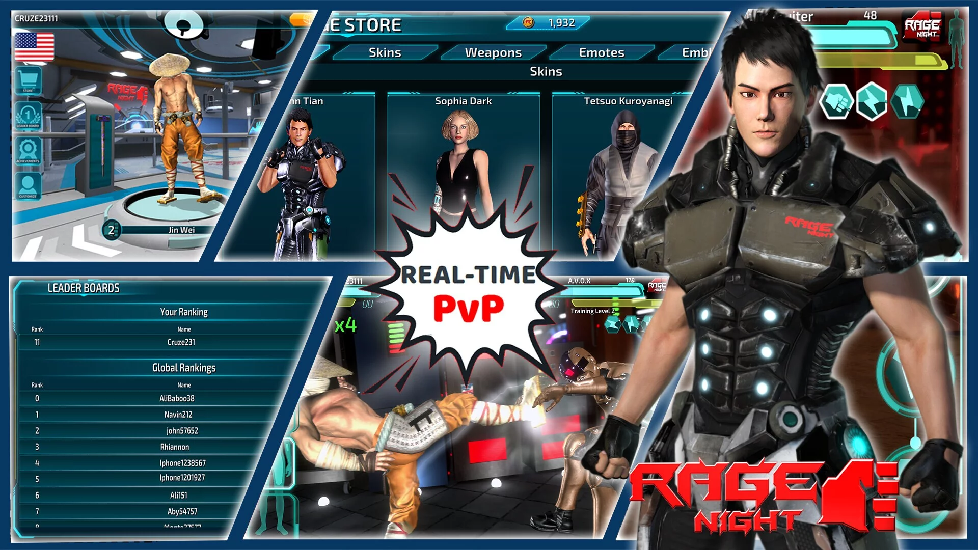 Изображение игры: Rage Night