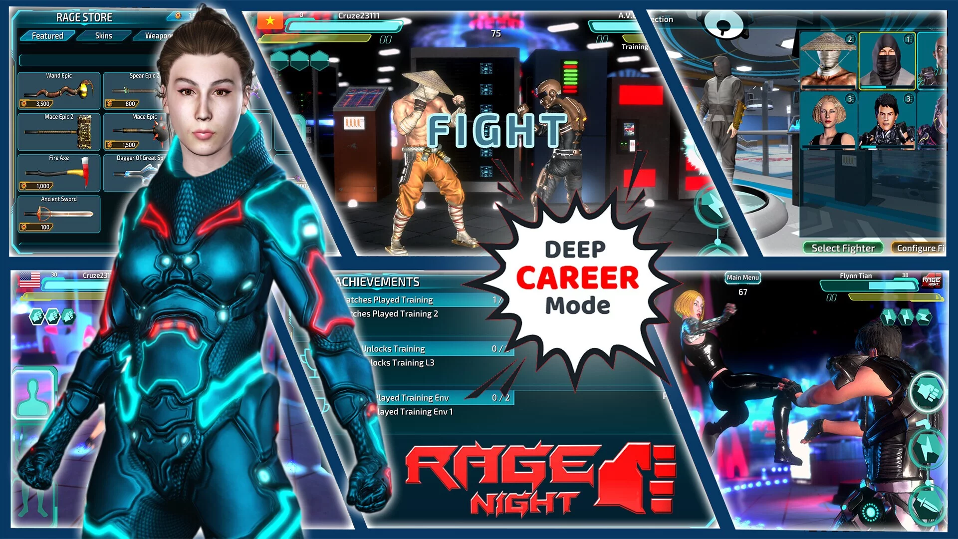 Изображение игры: Rage Night