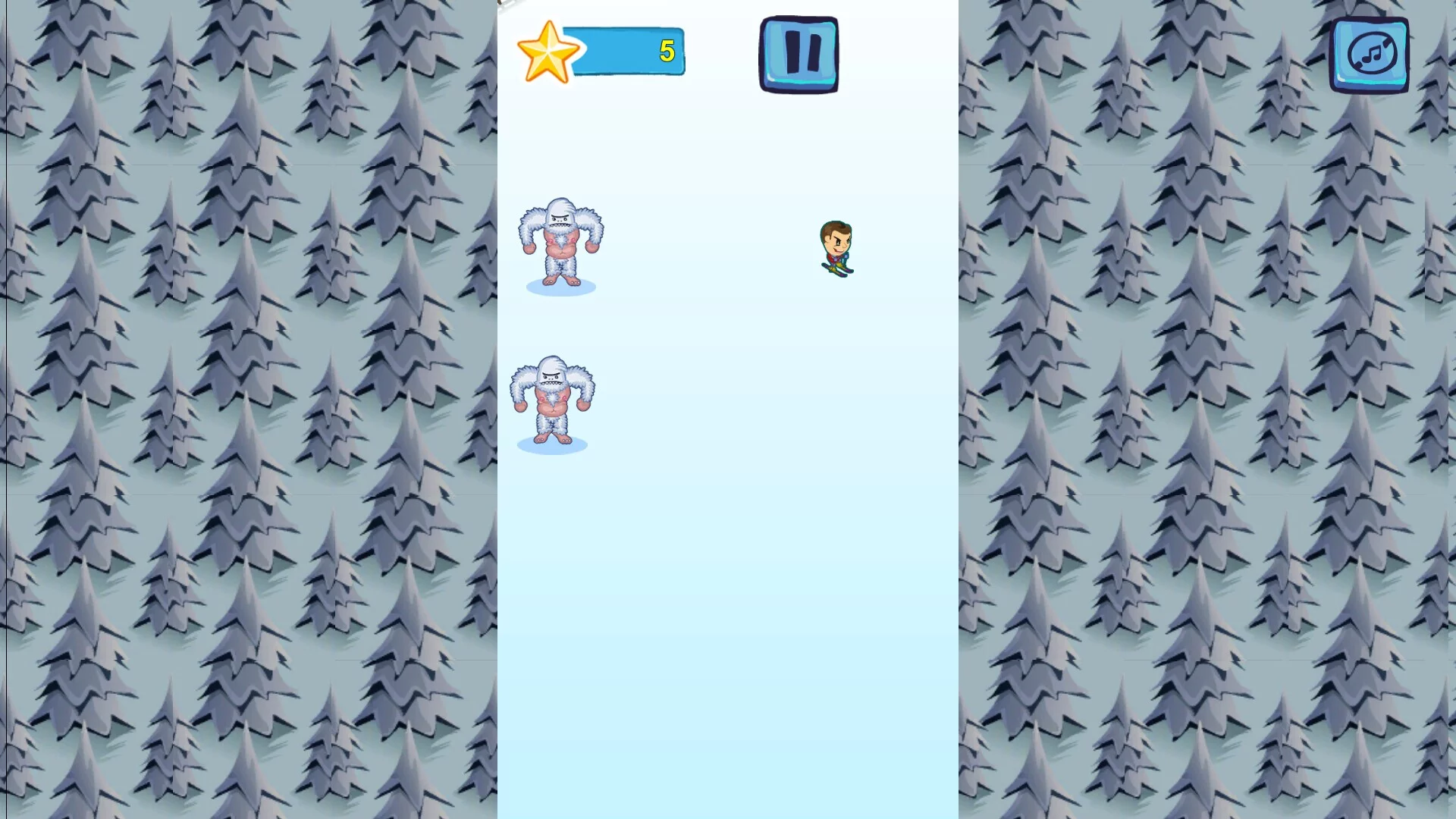 Изображение игры: ZigZagging Ski