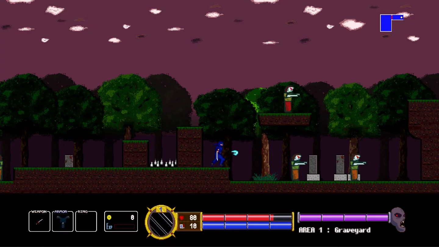 Изображение игры: Ninja VS Zombies
