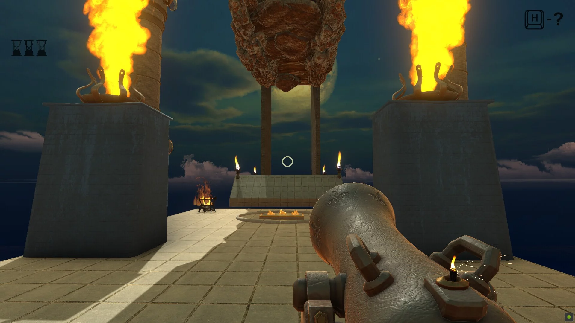 Изображение игры: Cannon Jump