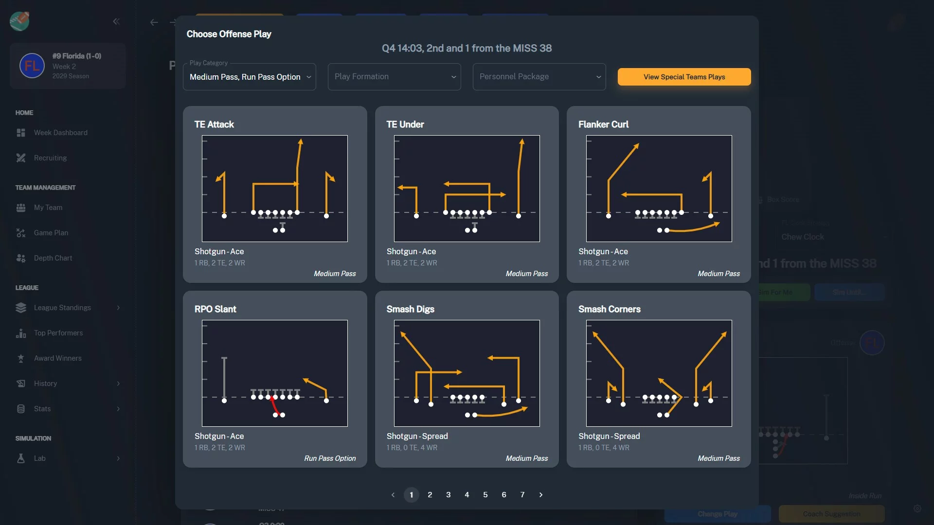 Изображение игры: Football Coach: College Dynasty