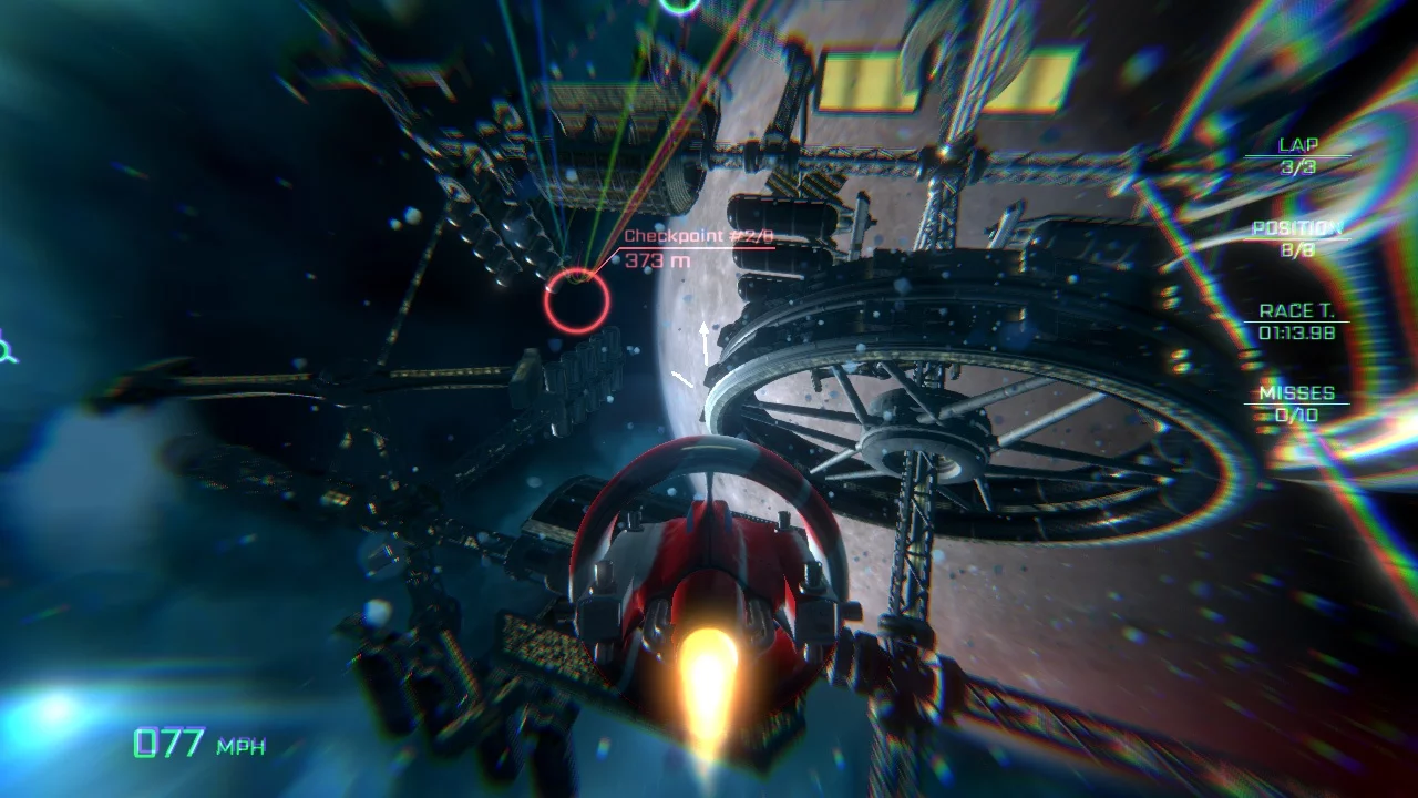 Изображение игры: VSR: Void Space Racing