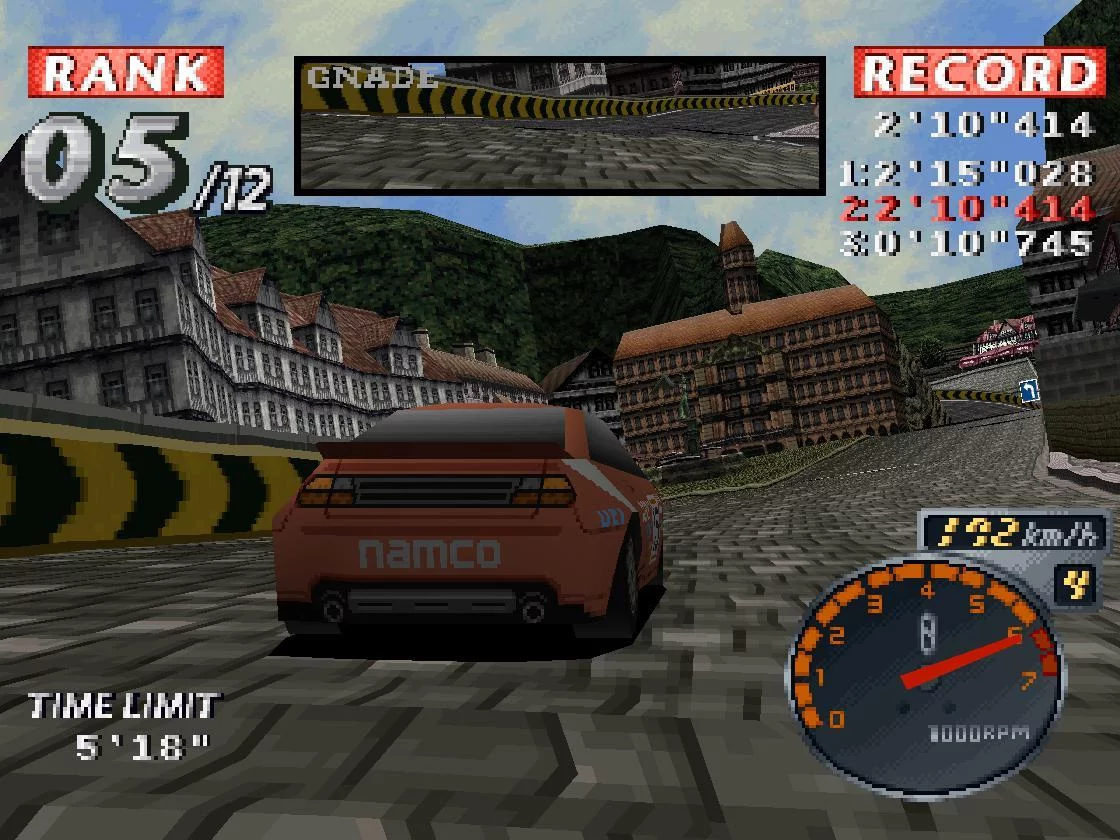 Изображение игры: Rage Racer