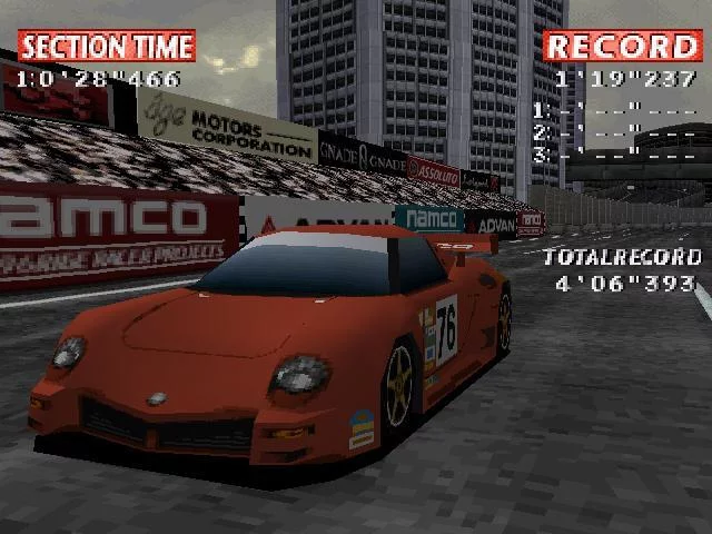 Изображение игры: Rage Racer