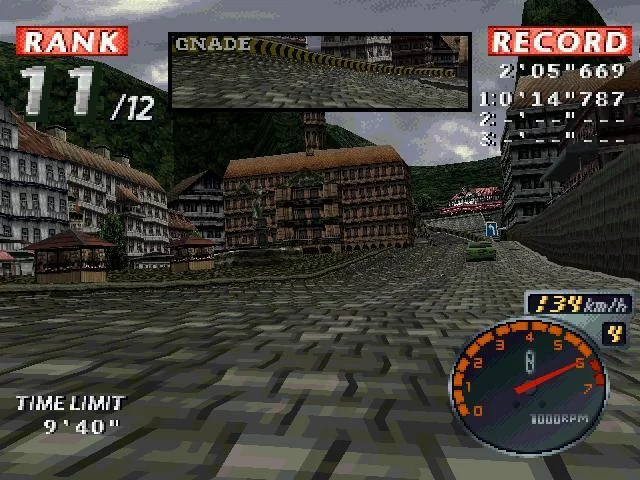 Изображение игры: Rage Racer