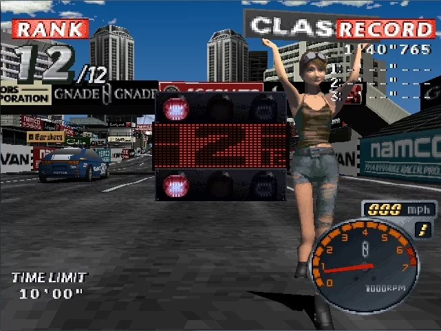 Изображение игры: Rage Racer