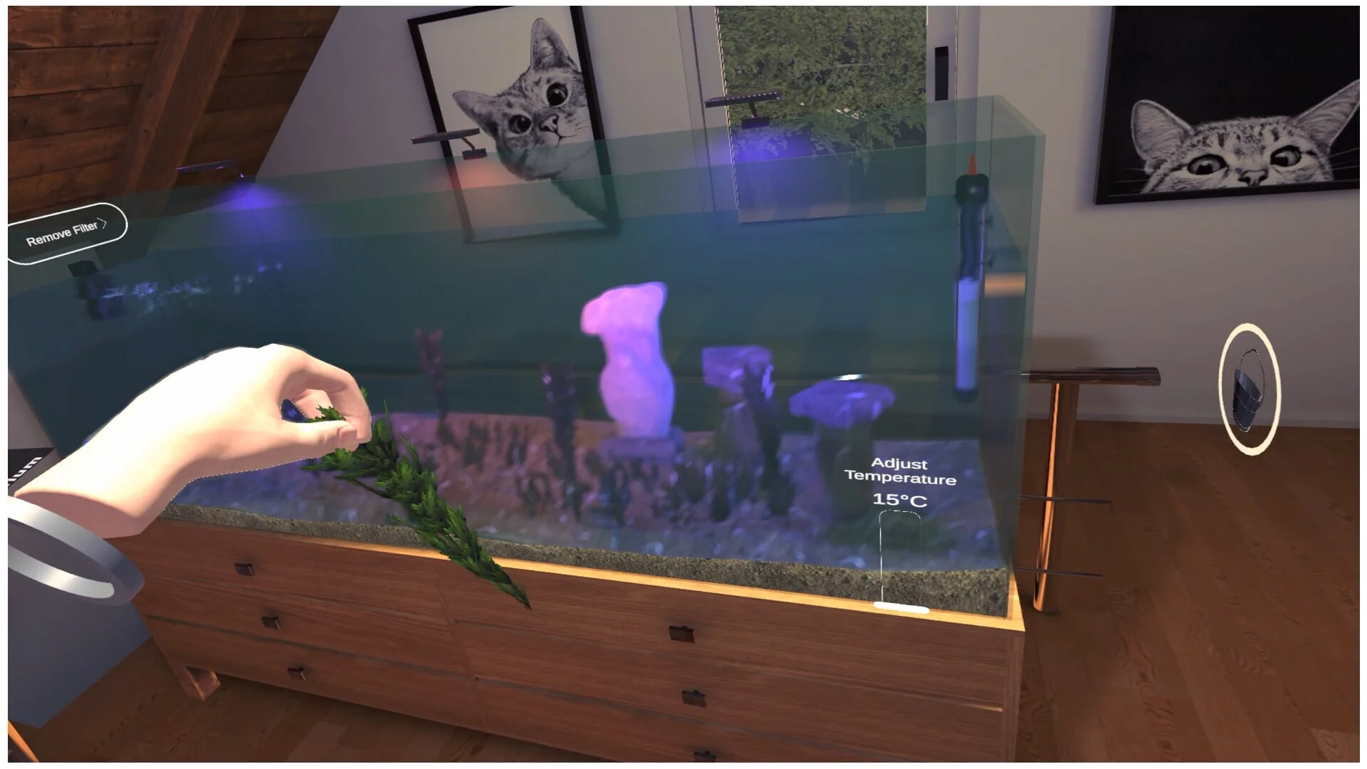 Изображение игры: Aquarist VR