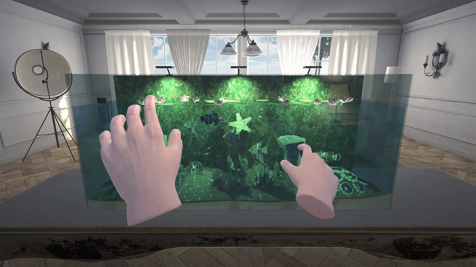 Изображение игры: Aquarist VR