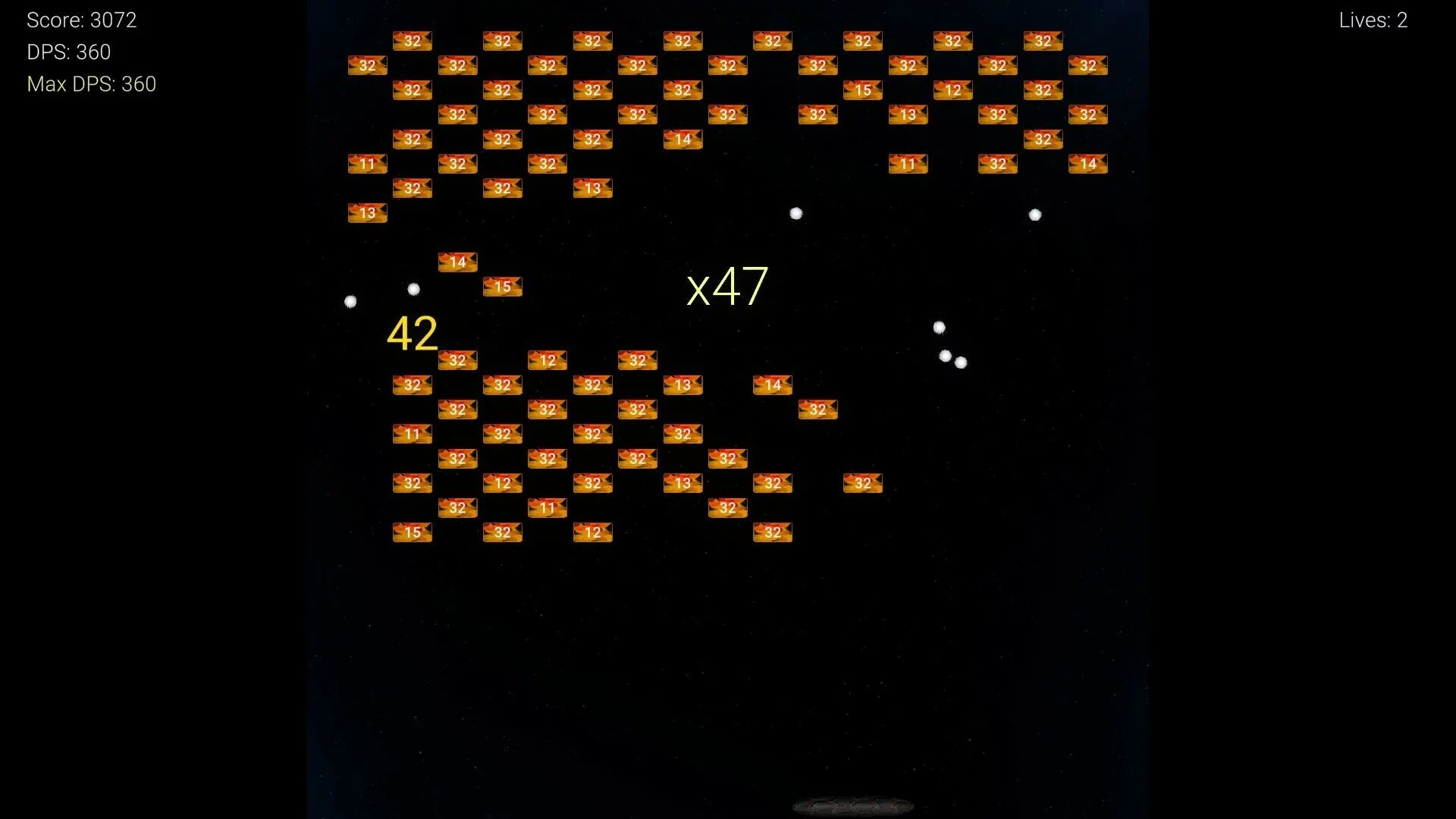 Изображение игры: Rampage Ball 2048