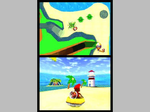 Изображение игры: Diddy Kong Racing DS