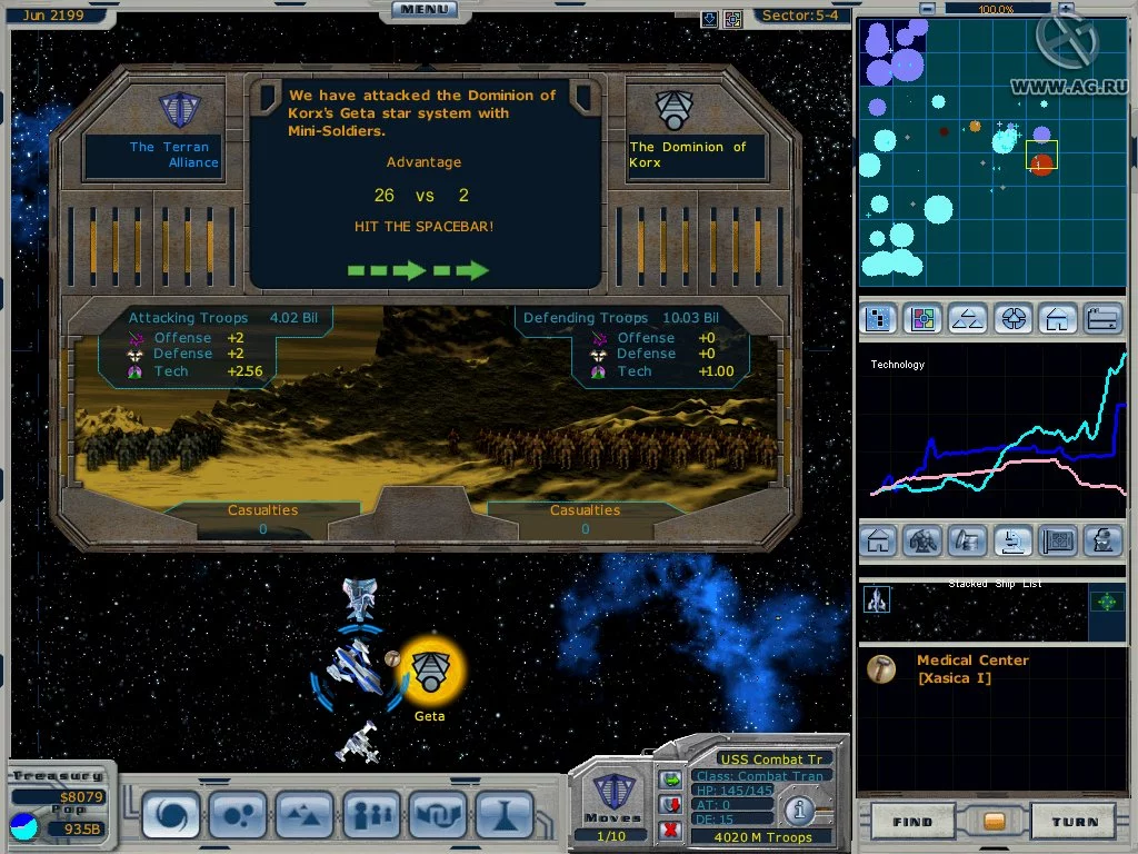Изображение игры: Galactic Civilizations: Altarian Prophecy
