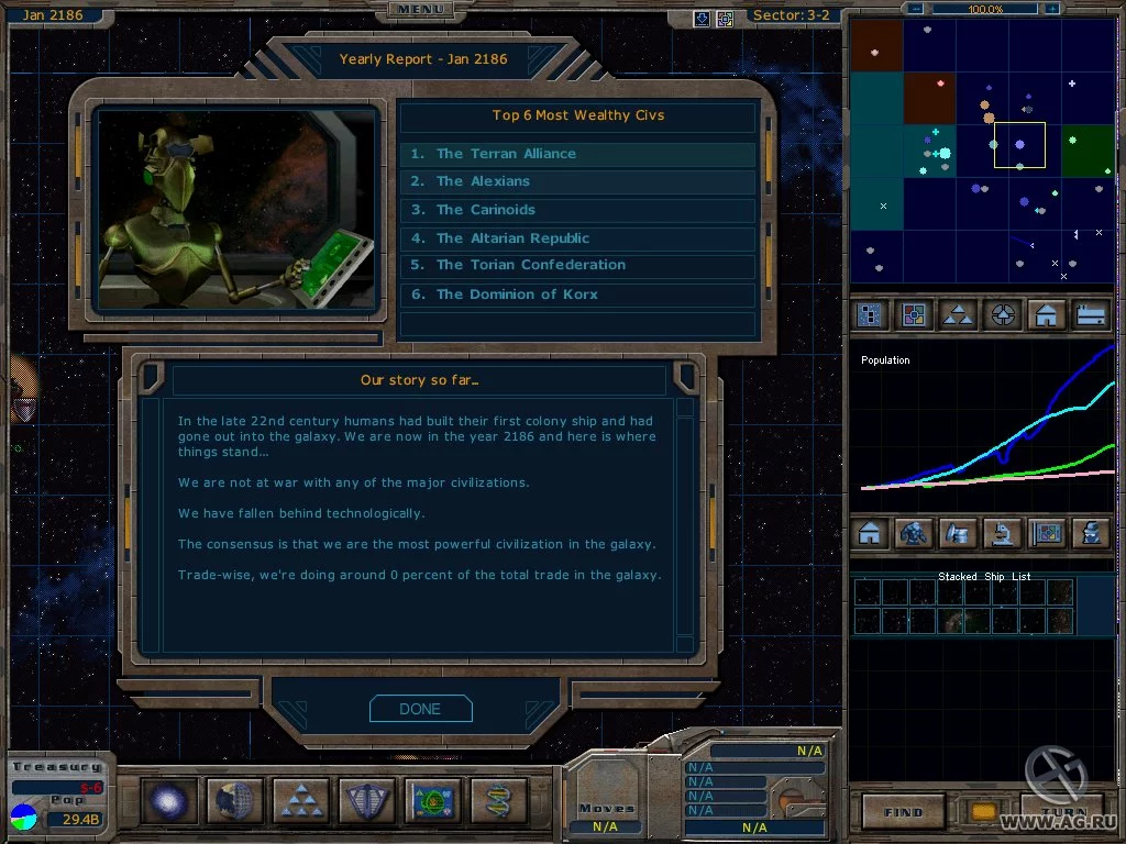 Изображение игры: Galactic Civilizations: Altarian Prophecy
