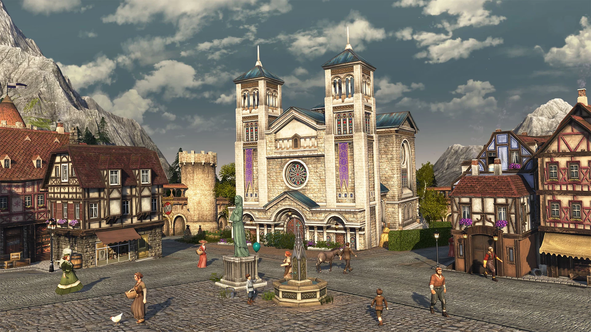 Изображение игры: Anno 1800 - Old Town Pack