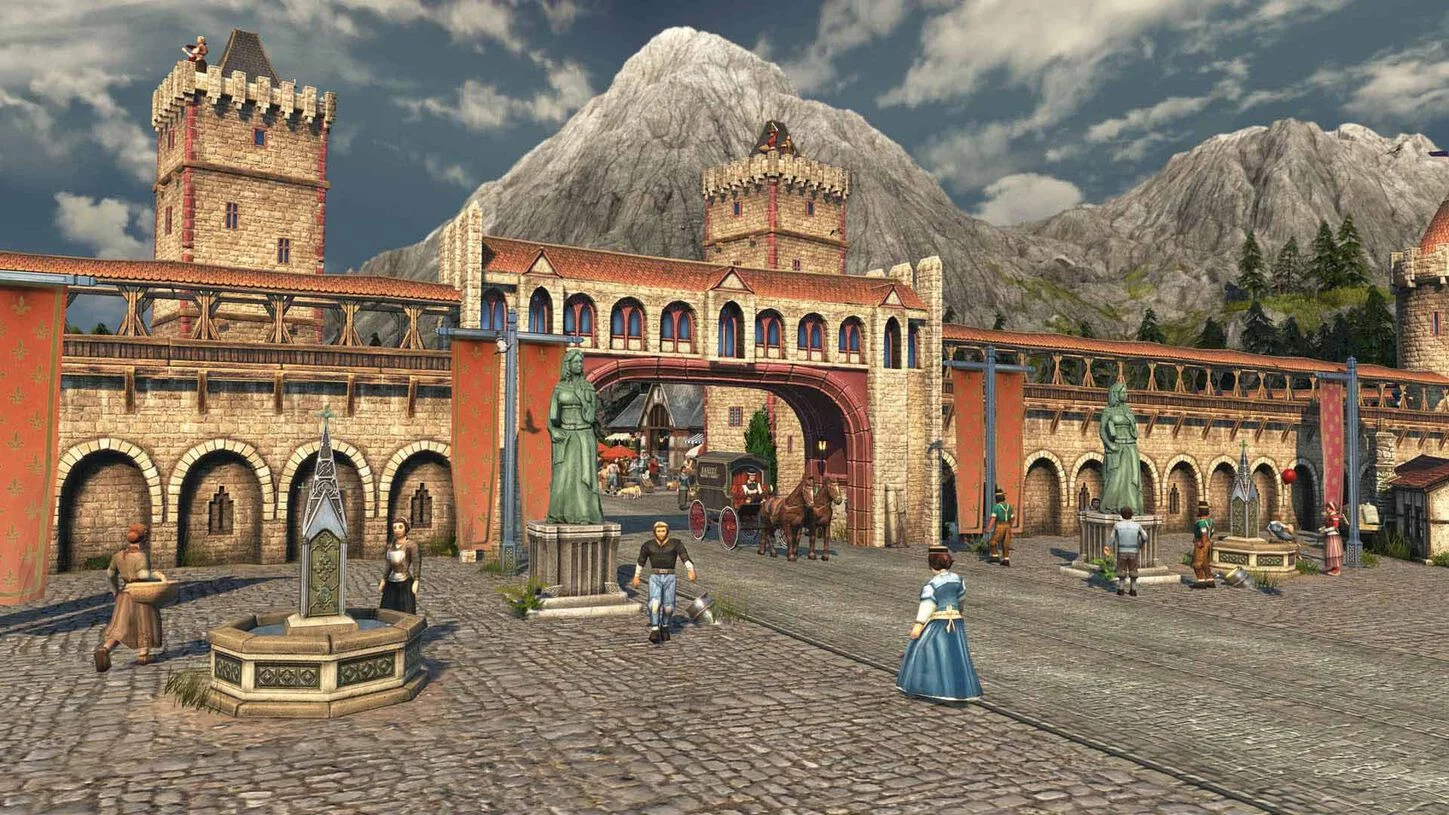 Изображение игры: Anno 1800 - Old Town Pack