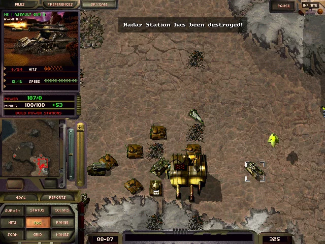 Изображение игры: M.A.X. 2: Mechanized Assault & Exploration