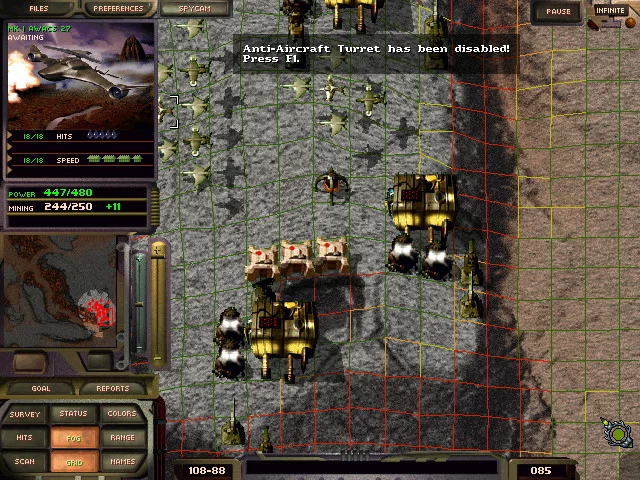 Изображение игры: M.A.X. 2: Mechanized Assault & Exploration