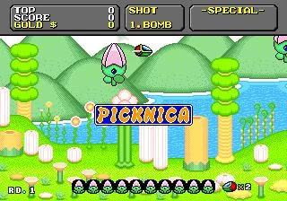 Изображение игры: Super Fantasy Zone (1992)