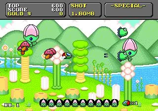 Изображение игры: Super Fantasy Zone (1992)