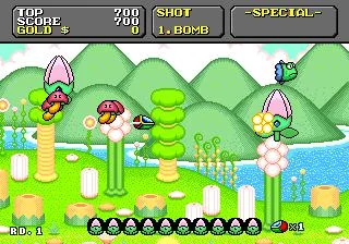 Изображение игры: Super Fantasy Zone (1992)