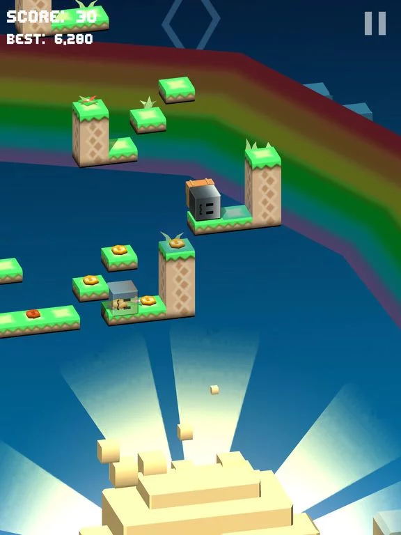 Изображение игры: Super Drop Land