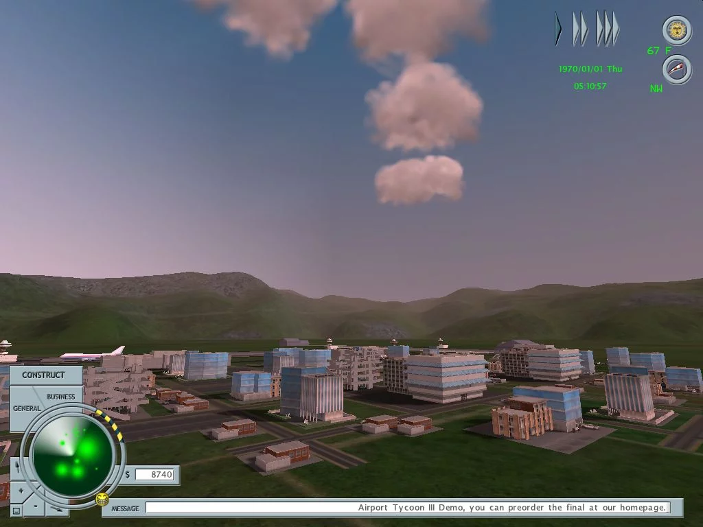 Изображение игры: Airport Tycoon 3