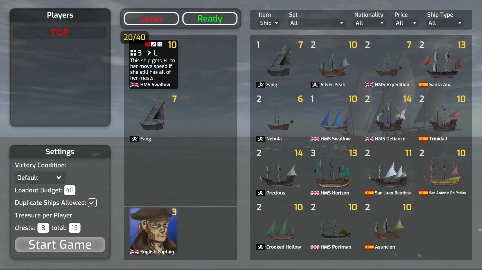 Изображение игры: Pirates - Digital Strategy Game