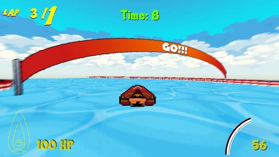 Изображение игры: Boat Rage