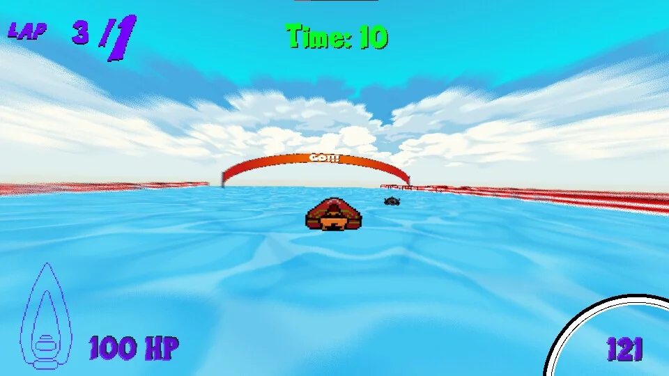 Изображение игры: Boat Rage