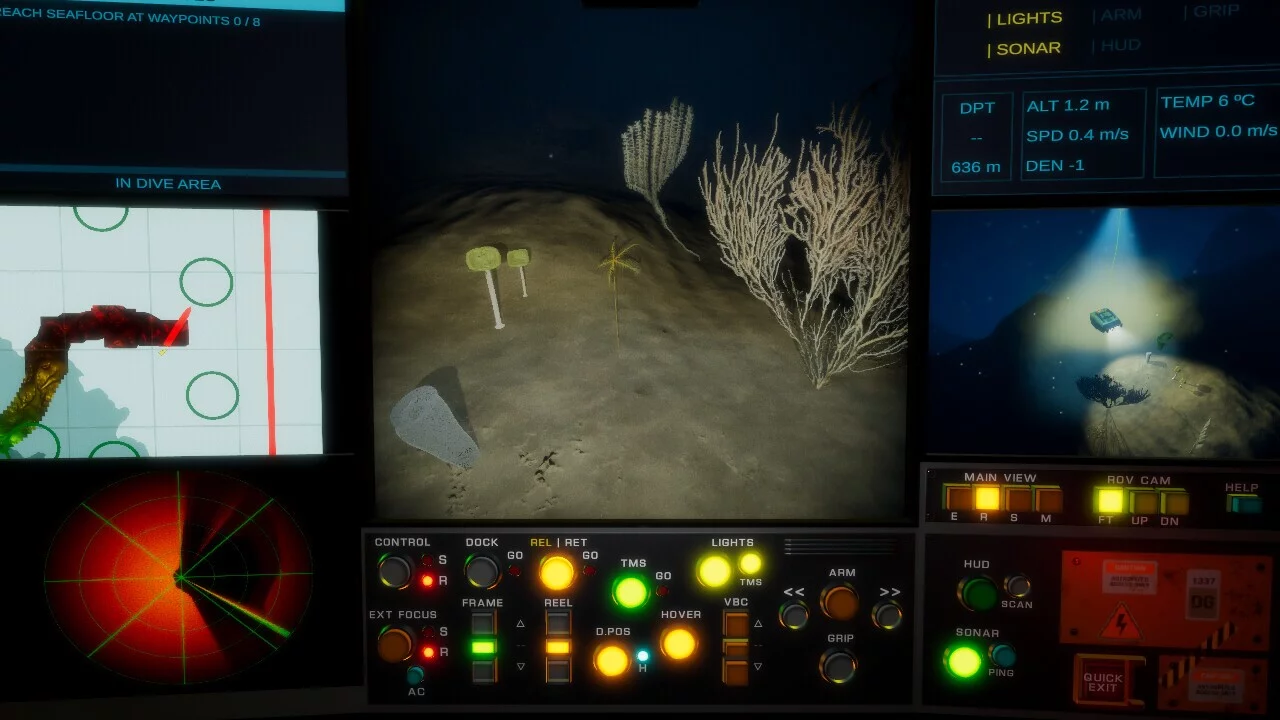 Изображение игры: subROV: Underwater Discoveries