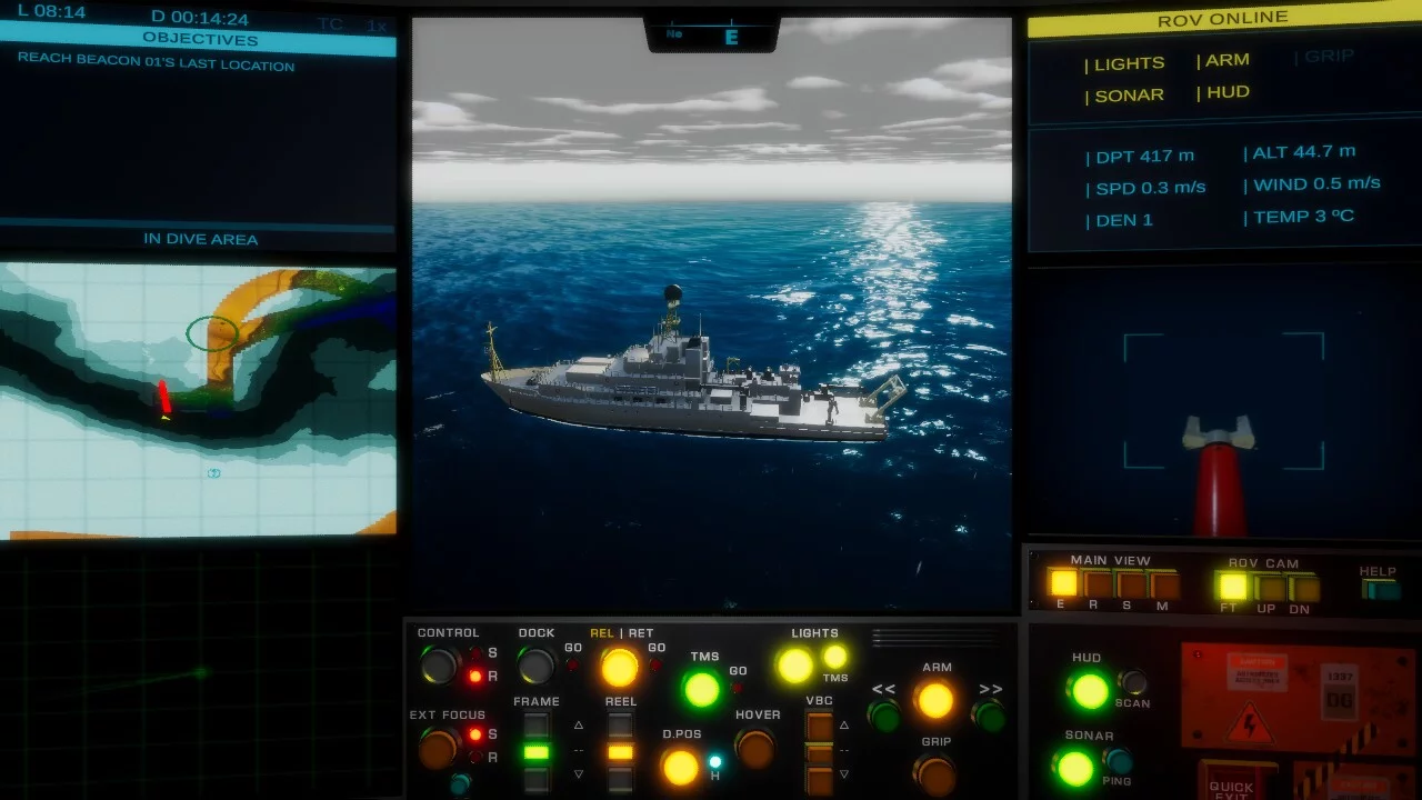 Изображение игры: subROV: Underwater Discoveries