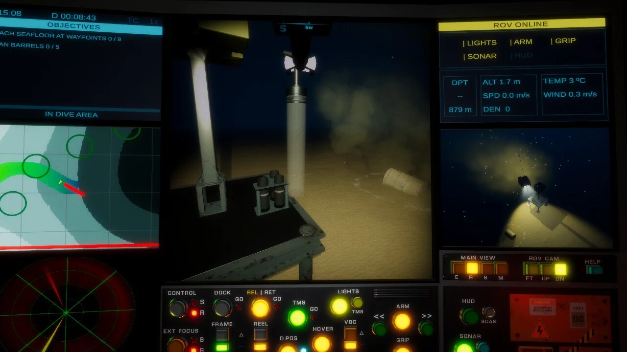 Изображение игры: subROV: Underwater Discoveries