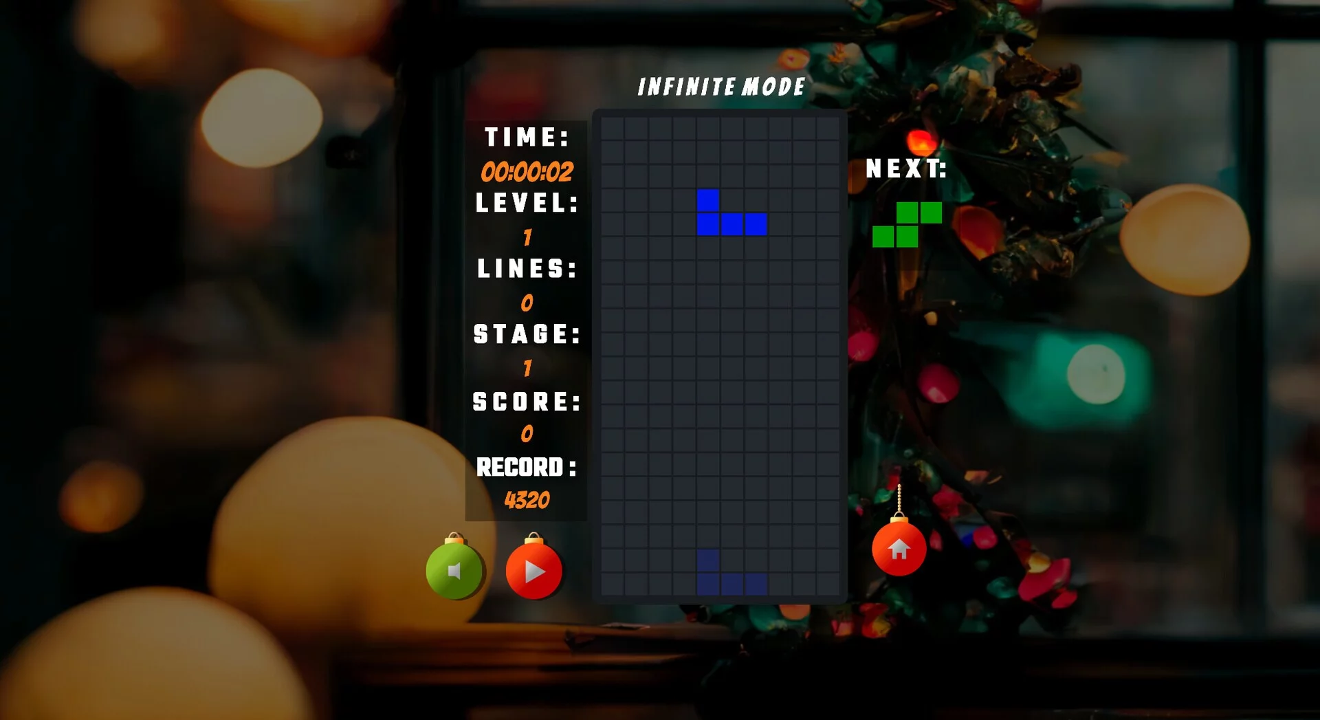 Изображение игры: Tetris Christmas