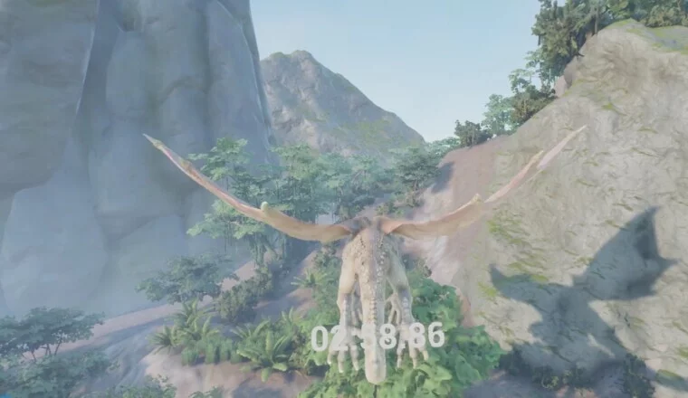 Изображение игры: VR Pterosaur