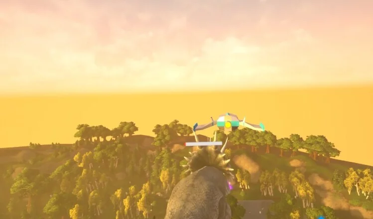 Изображение игры: VR Dinosaur Invasion