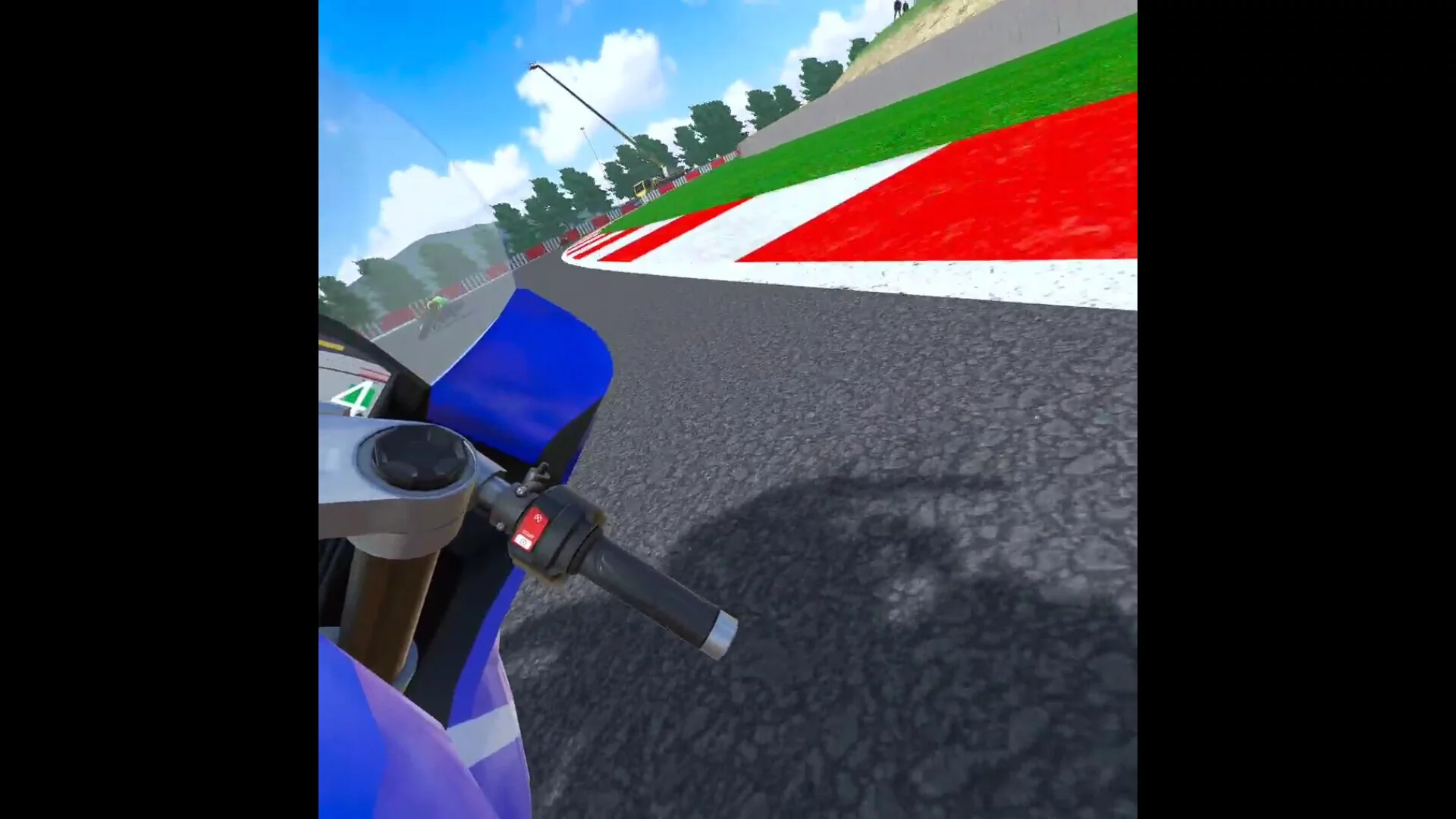 Изображение игры: Motorcycle Racing VR