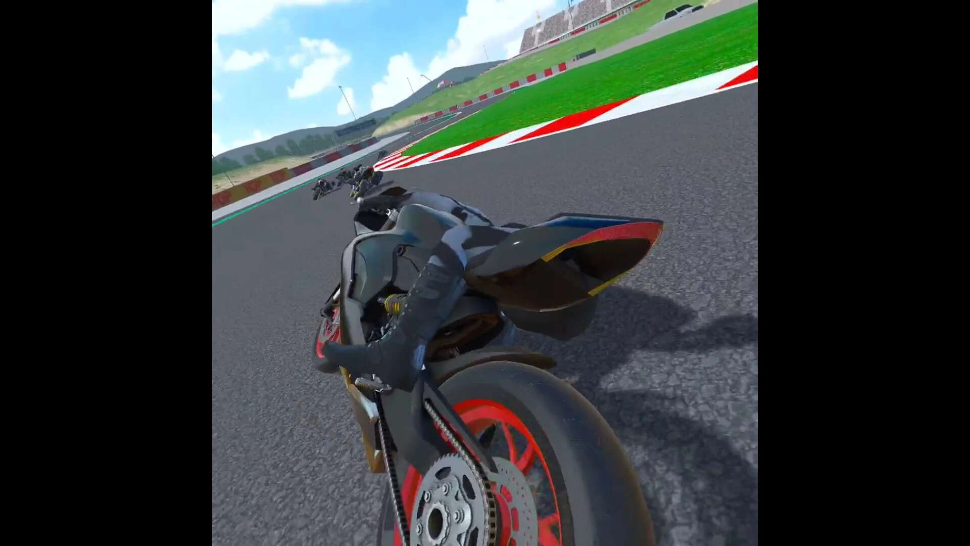 Изображение игры: Motorcycle Racing VR
