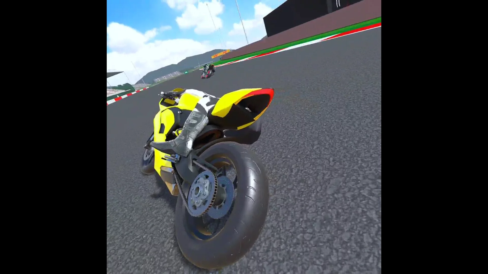 Изображение игры: Motorcycle Racing VR
