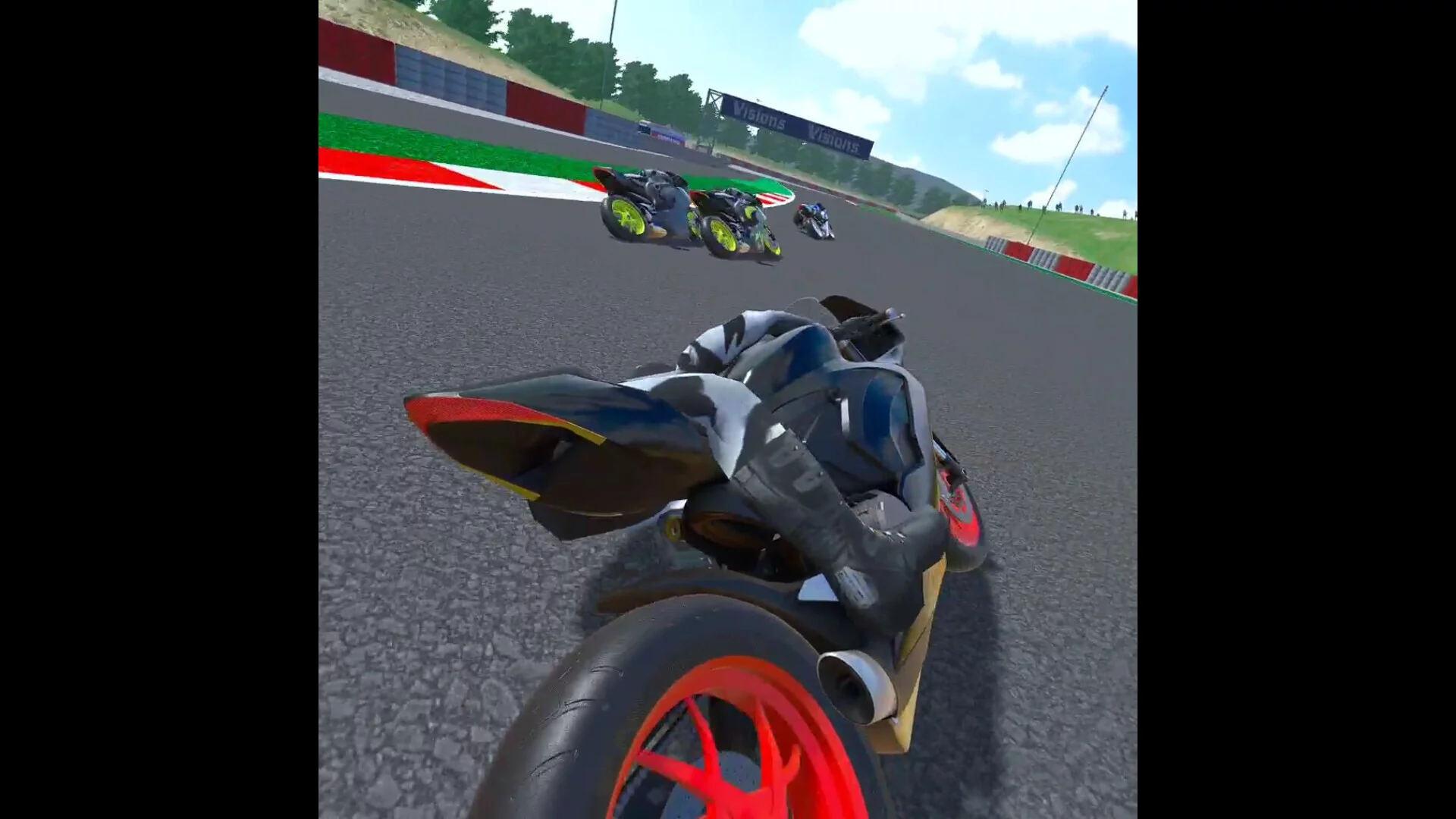 Изображение игры: Motorcycle Racing VR