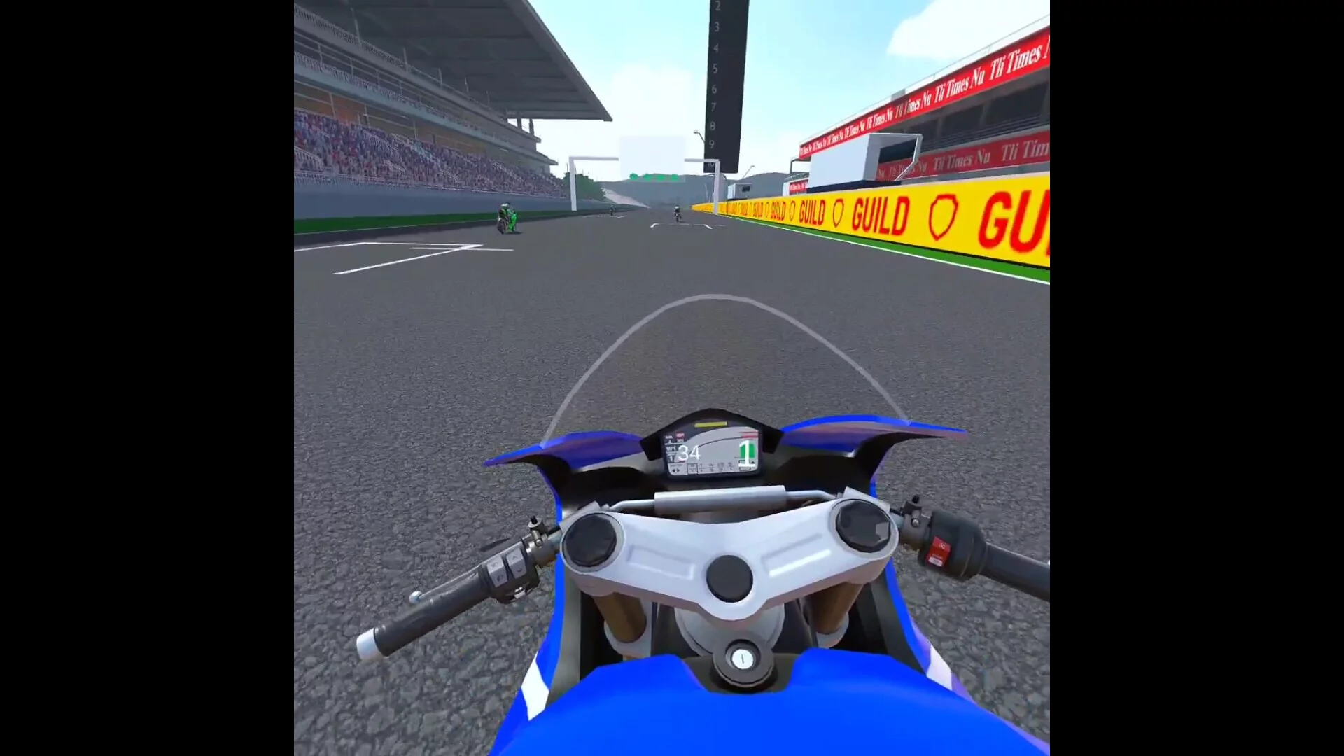 Изображение игры: Motorcycle Racing VR