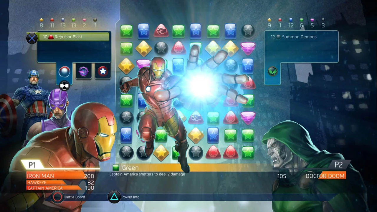 Изображение игры: Marvel Puzzle Quest: Dark Reign