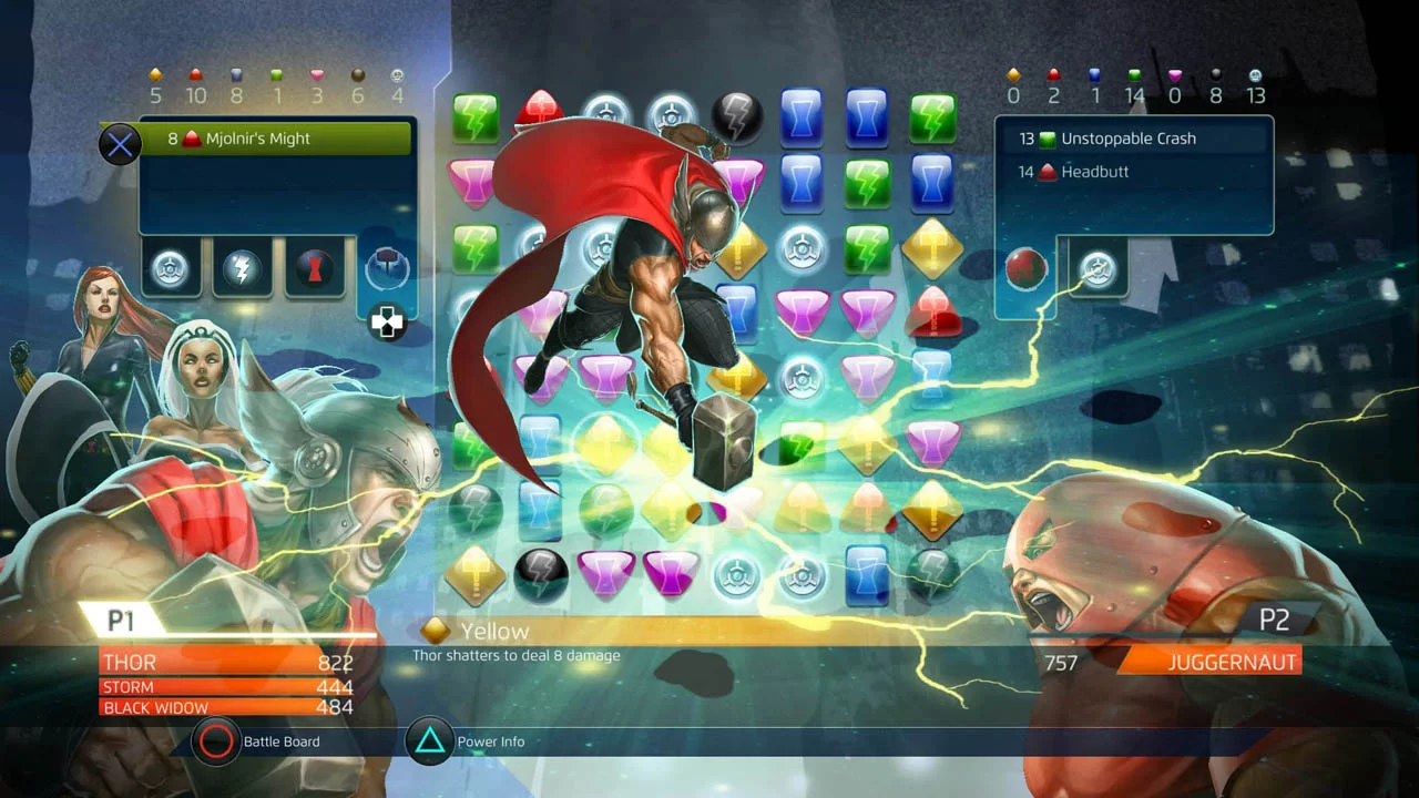 Изображение игры: Marvel Puzzle Quest: Dark Reign