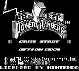 Изображение игры: Mighty Morphin Power Rangers: The Movie (BG)
