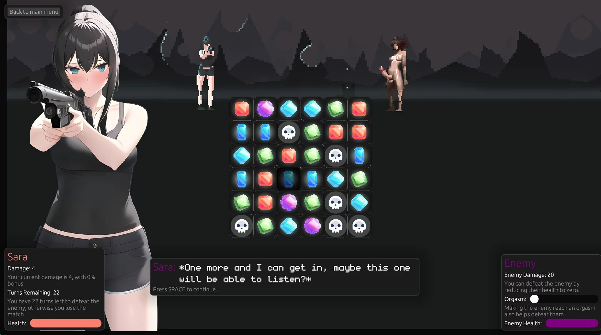 Изображение игры: Last Girl in Futa Sexpocalypse