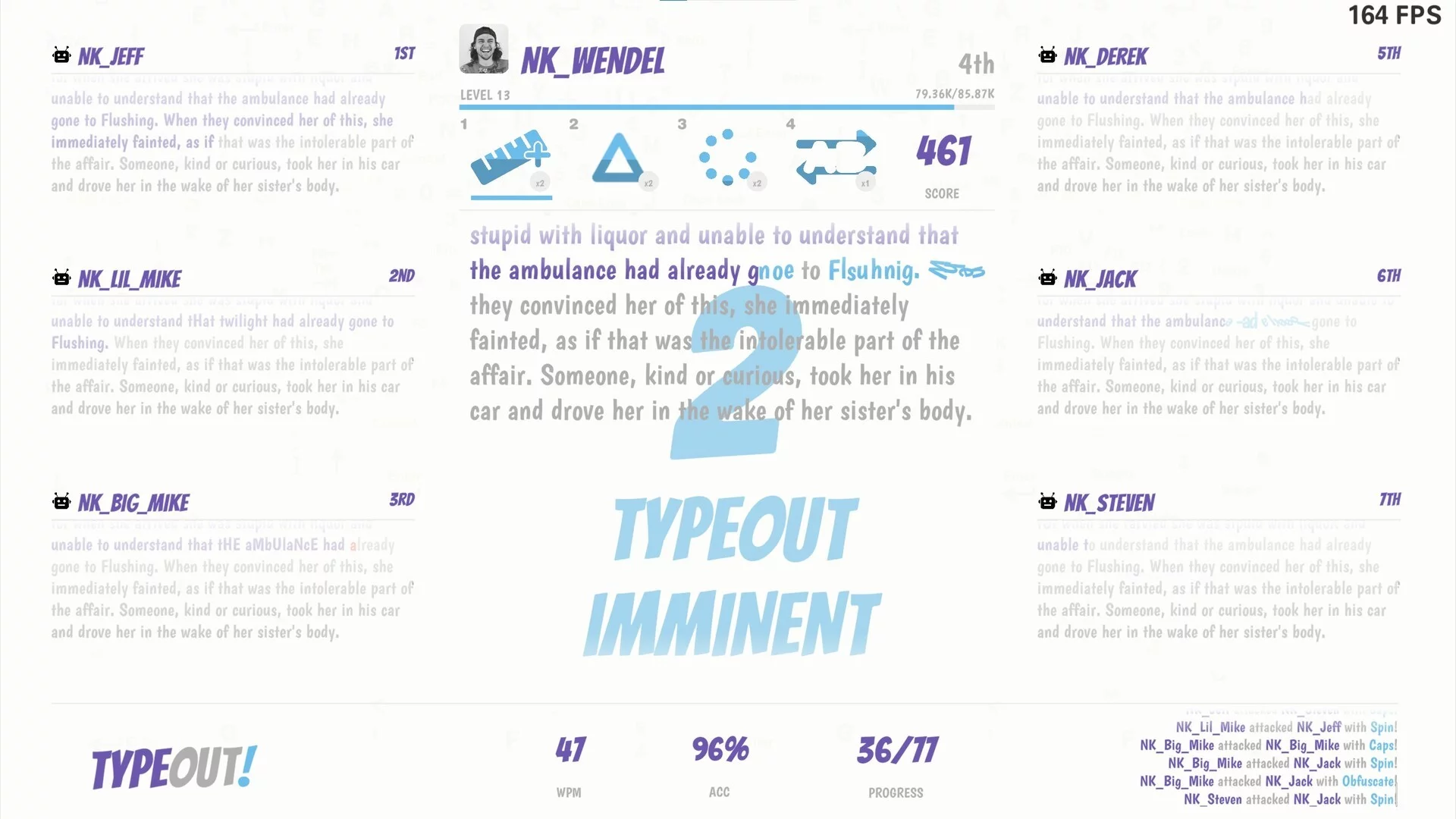Изображение игры: TypeOut