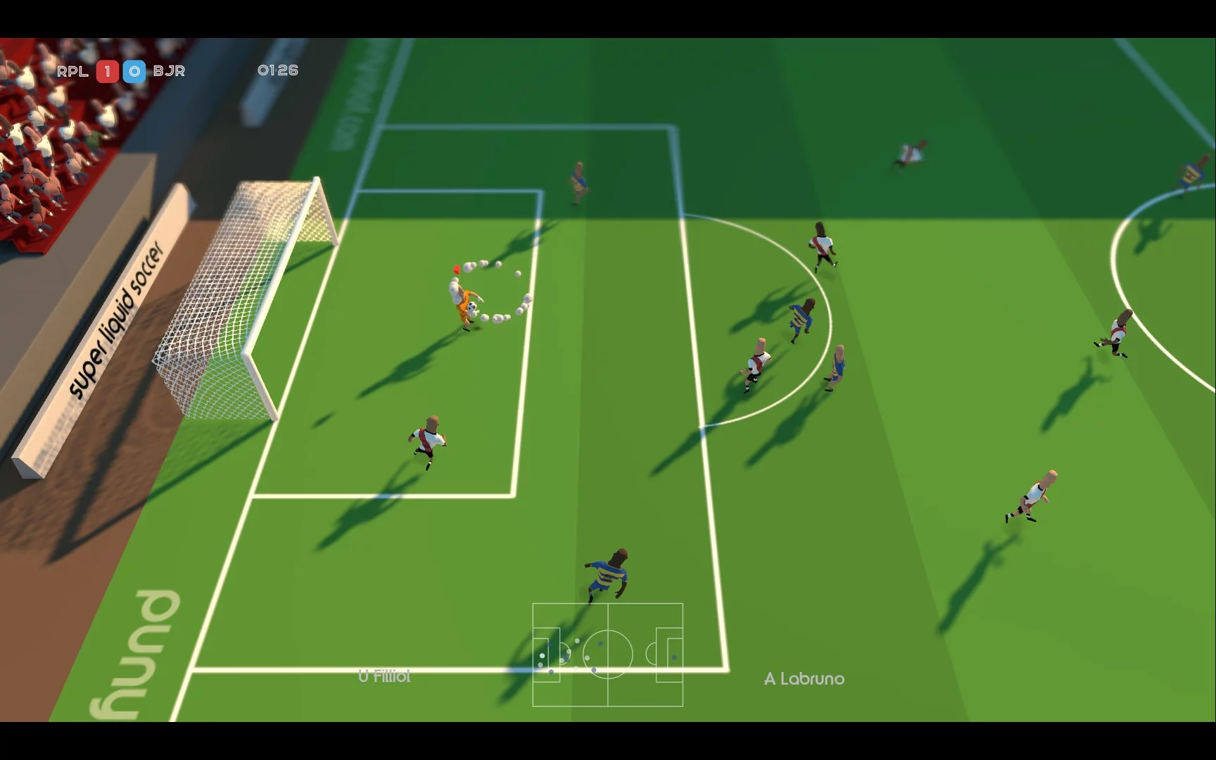 Изображение игры: Super Liquid Soccer