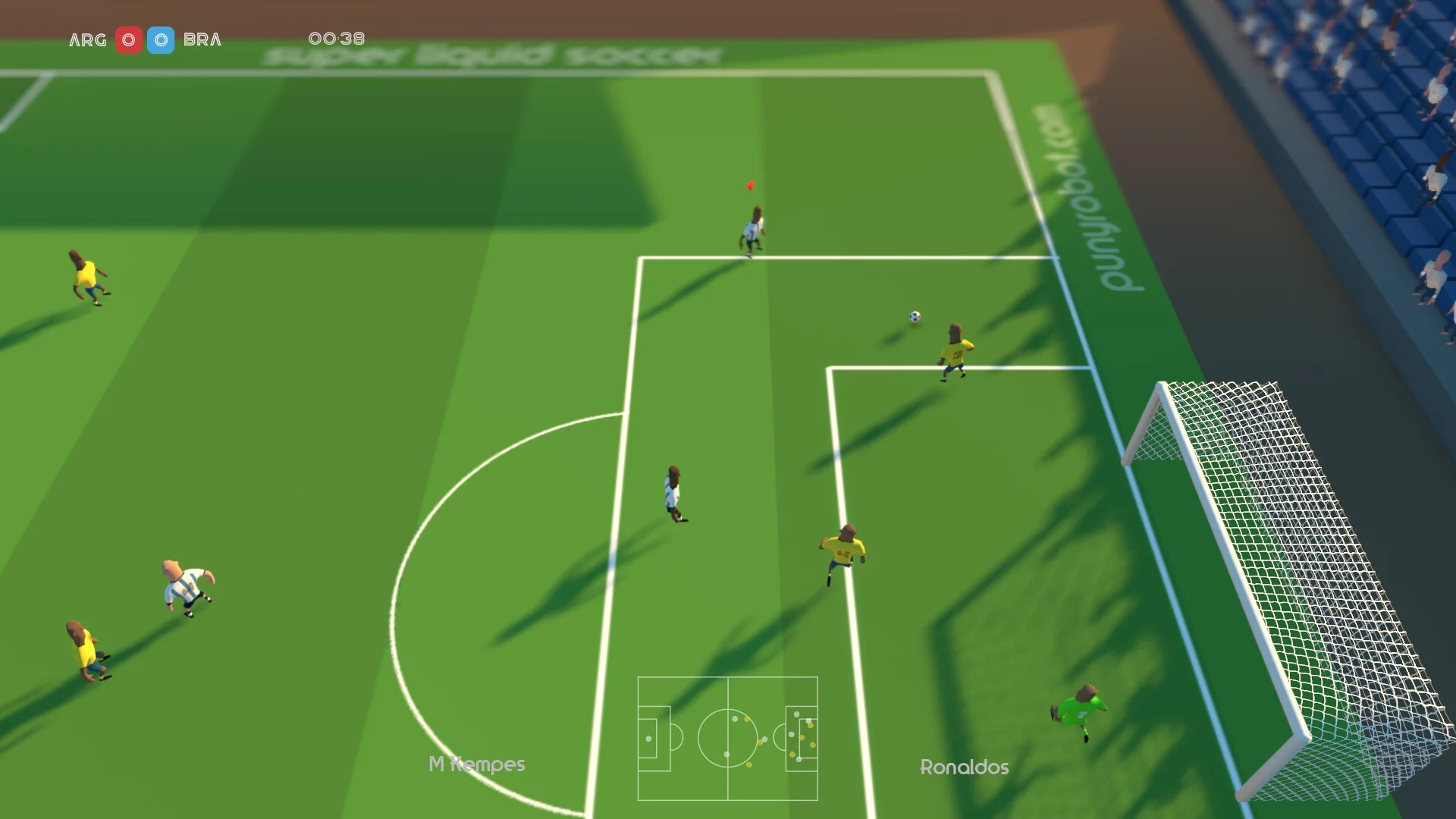 Изображение игры: Super Liquid Soccer