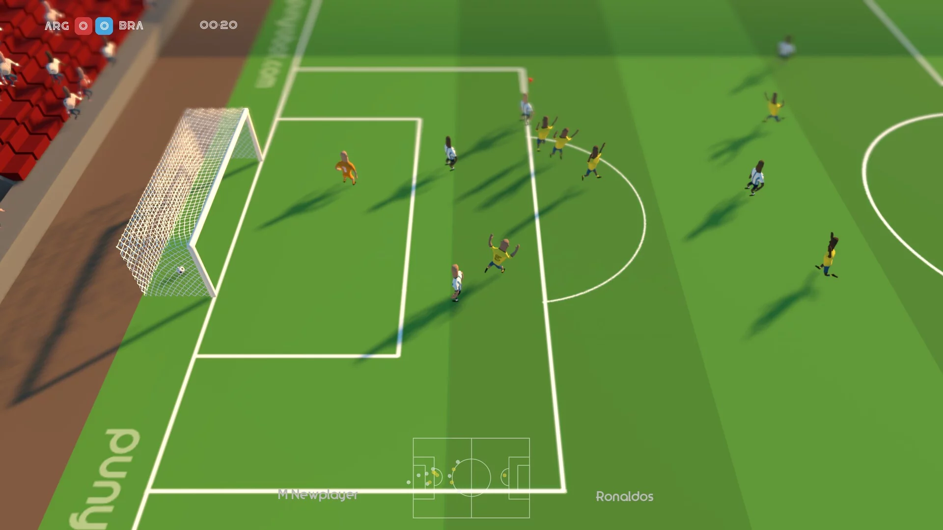 Изображение игры: Super Liquid Soccer